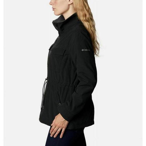 Columbia Women's Tanner Ranch Lined Jacket, Color - Black, Size - Medium - Picture 3 of 4
